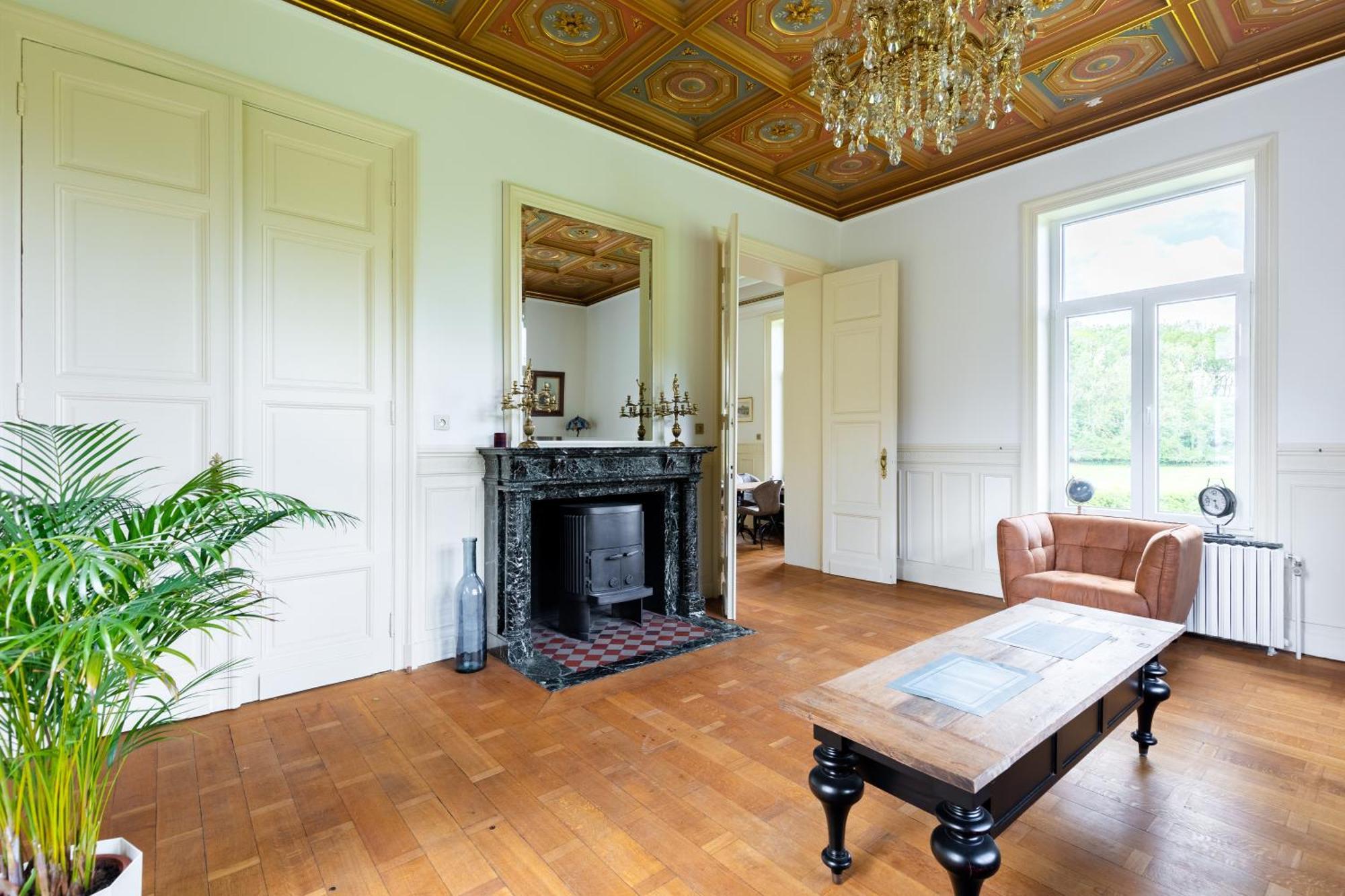 Suite Luxueuse Au Chateau De Saint Vitu 104 Tinlot Exteriér fotografie